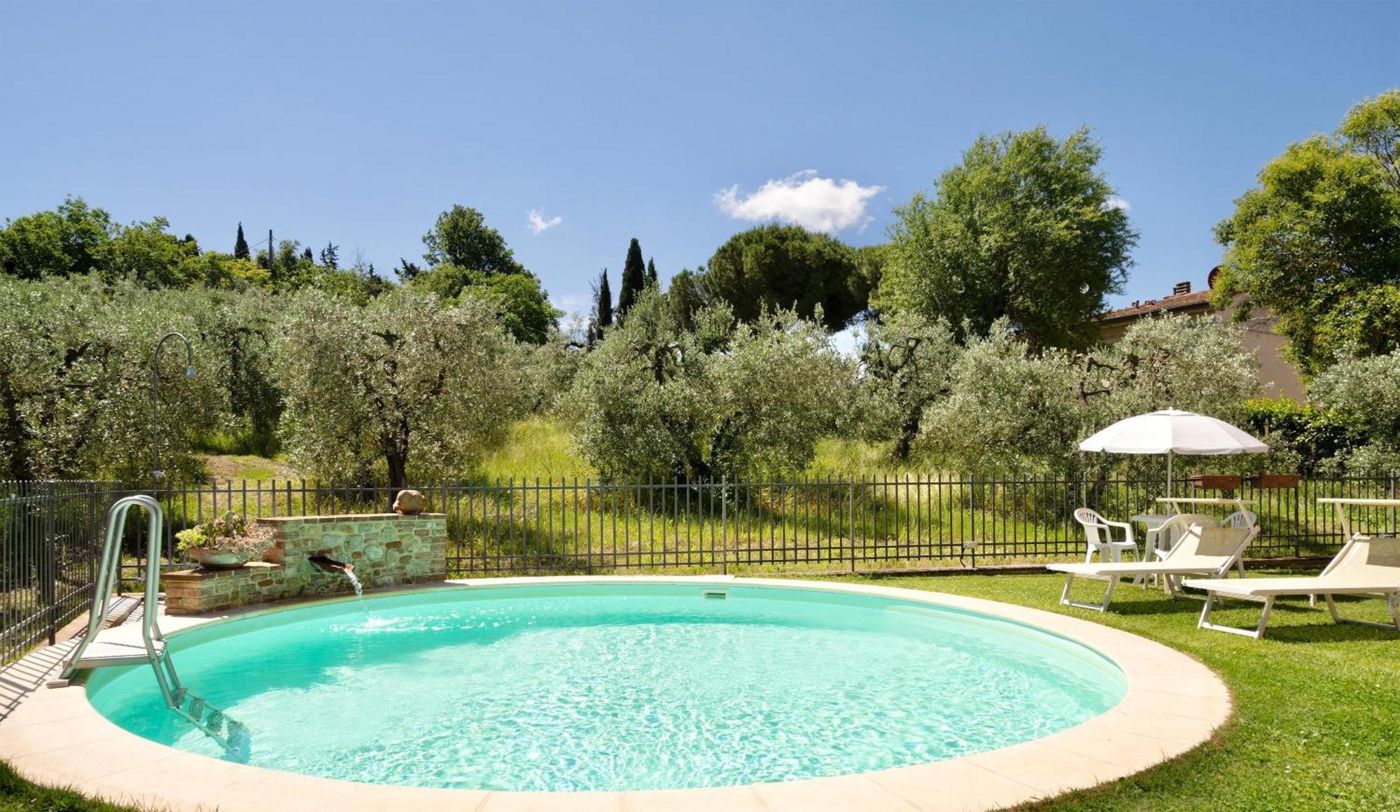 Casa Vacanze Con Piscina A San Gimignano Aparthotel Esterno foto