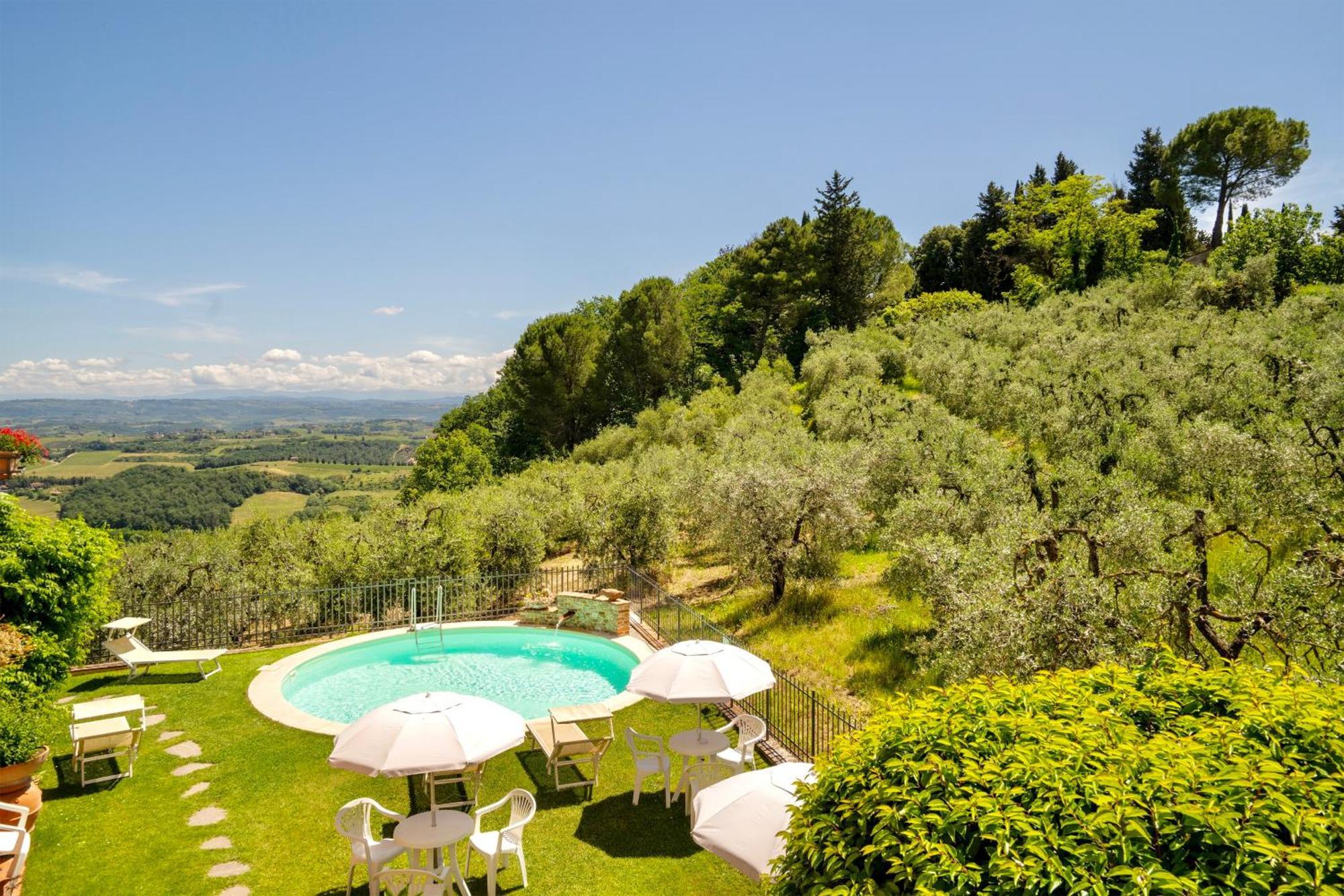 Casa Vacanze Con Piscina A San Gimignano Aparthotel Esterno foto